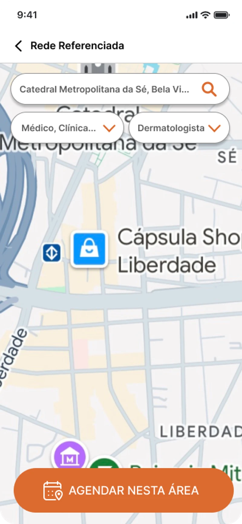 Tela do app — 01a