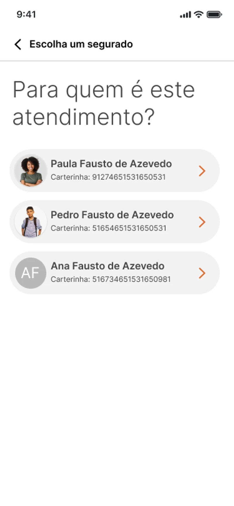 Tela do app — 09