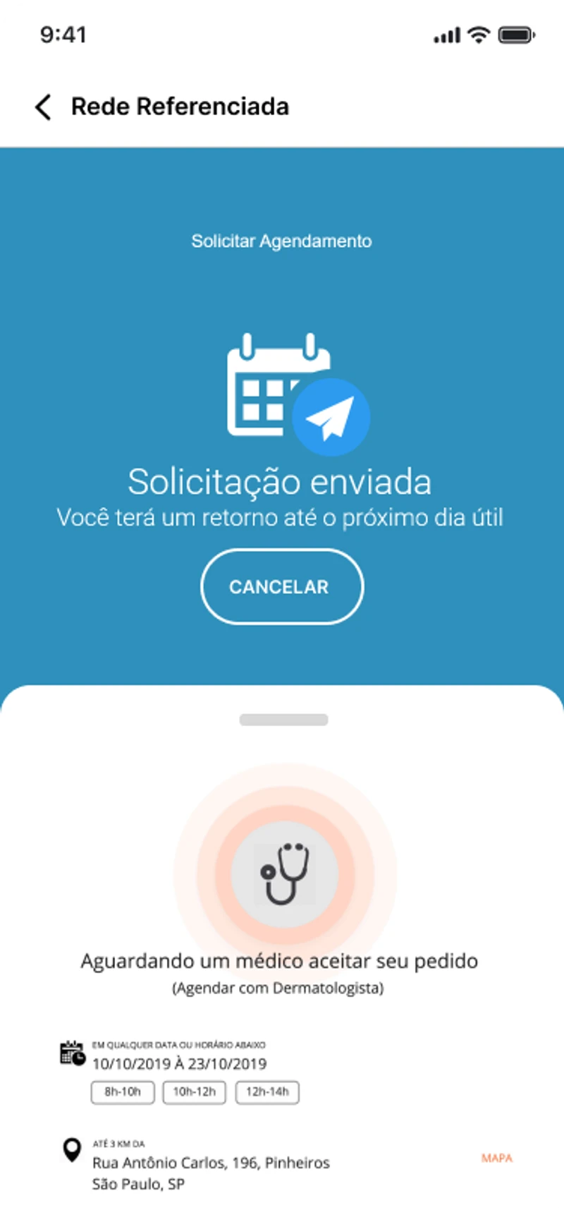 Tela do app — 4