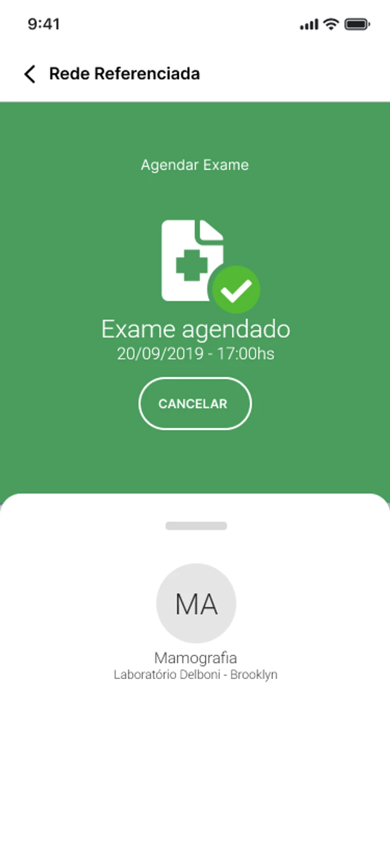 Tela do app — 6